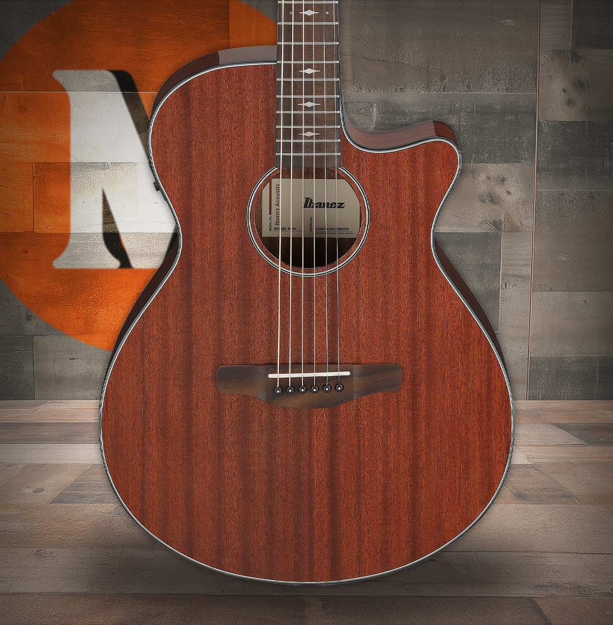 Ibanez AEG62NMH Acoustic Electric Guitar - Natural Mahogany (AEG62NMH) | Musician Madness