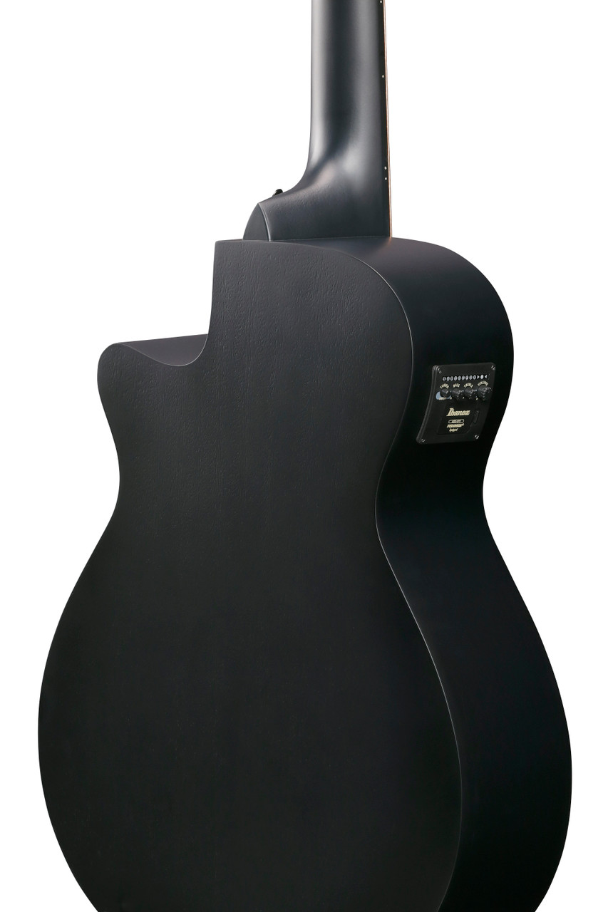 Ibanez AEG721 7-String Acoustic Electric Guitar - Black Out (AEG721BOT) | Musician Madness