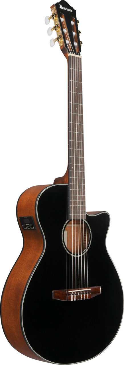 Ibanez AEG50NBKH Acoustic Electric Nylon-String Guitar - Black (AEG50NBKH) | Musician Madness