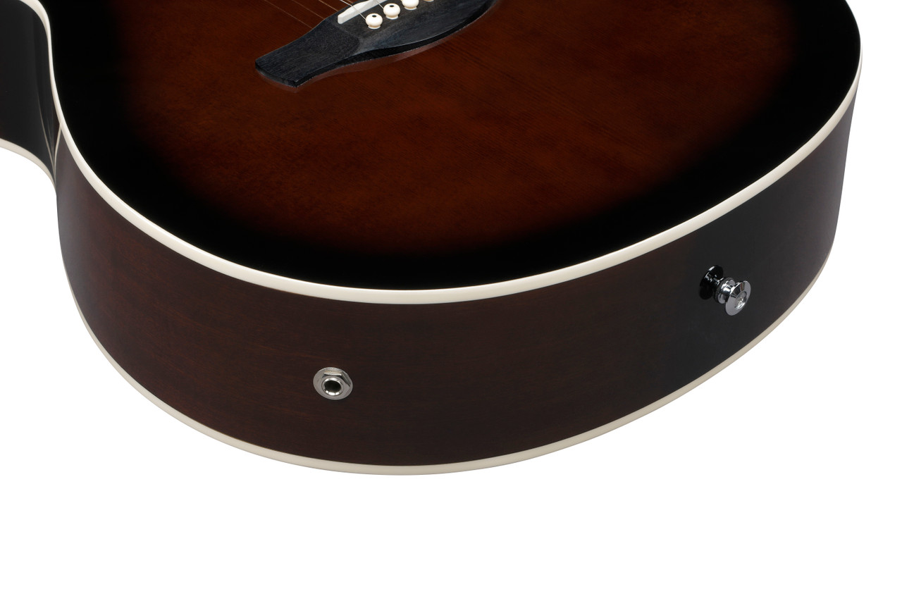 Ibanez AEG7 Left-Handed Acoustic Electric Guitar - Dark Violin Sunburst (AEG7LDVS) | Musician Madness