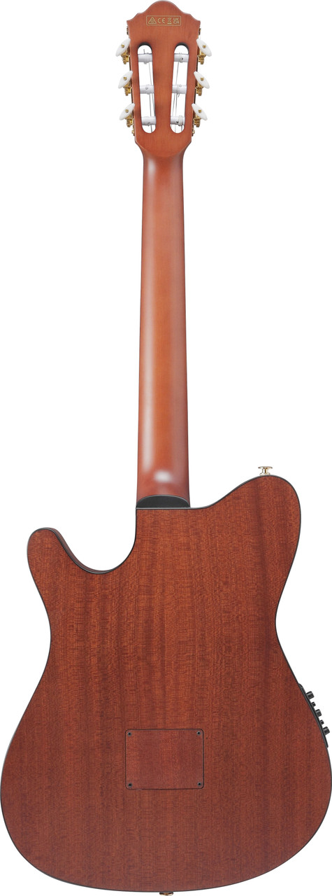Ibanez FRH10N Nylon-String Acoustic Electric Guitar - Brown Sunburst Flat (FRH10NBSF) | Musician Madness