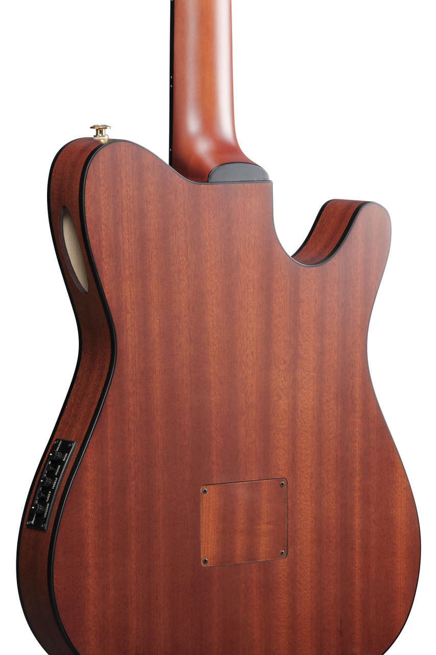 Ibanez FRH10N Thinline Nylon Acoustic Electric Guitar LH - Brown Sunburst (FRH10NLBSF) | Musician Madness