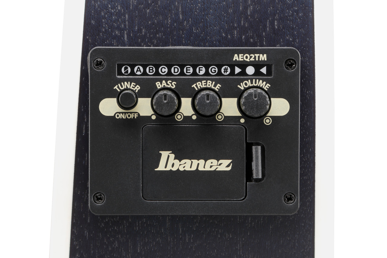 Ibanez TCM50FMODB Talman Open Pore Acoustic Electric Guitar - Blue Denim (TCM50FMODB) | Musician Madness