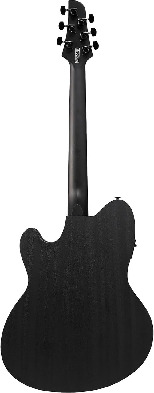 Ibanez Talman TCY621 Acoustic Electric Guitar - Blackout (TCY621BOT) | Musician Madness