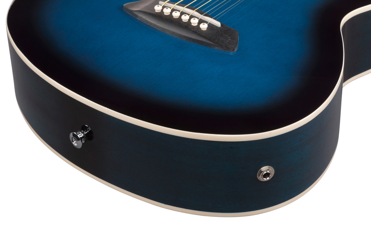 Ibanez TCY10ETBS Talman Acoustic Electric Guitar - Transparent Blue Sunburst (TCY10ETBS) | Musician Madness