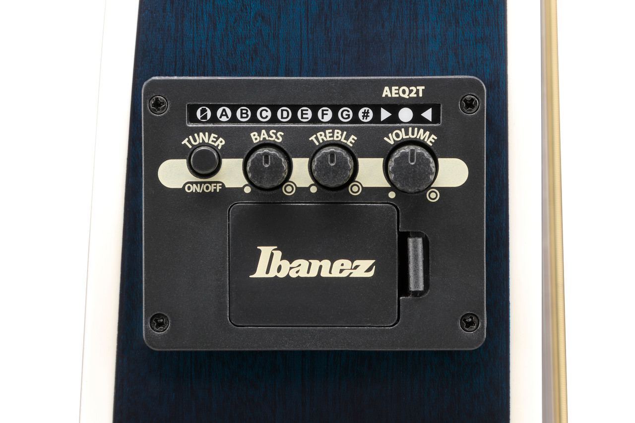 Ibanez TCY10ETBS Talman Acoustic Electric Guitar - Transparent Blue Sunburst (TCY10ETBS) | Musician Madness