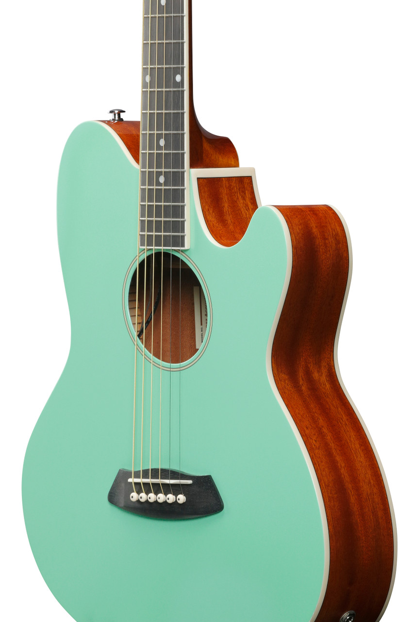 Ibanez TCY10E Talman Acoustic Electric Guitar - Surf Green (TCY10ESFH) | Musician Madness