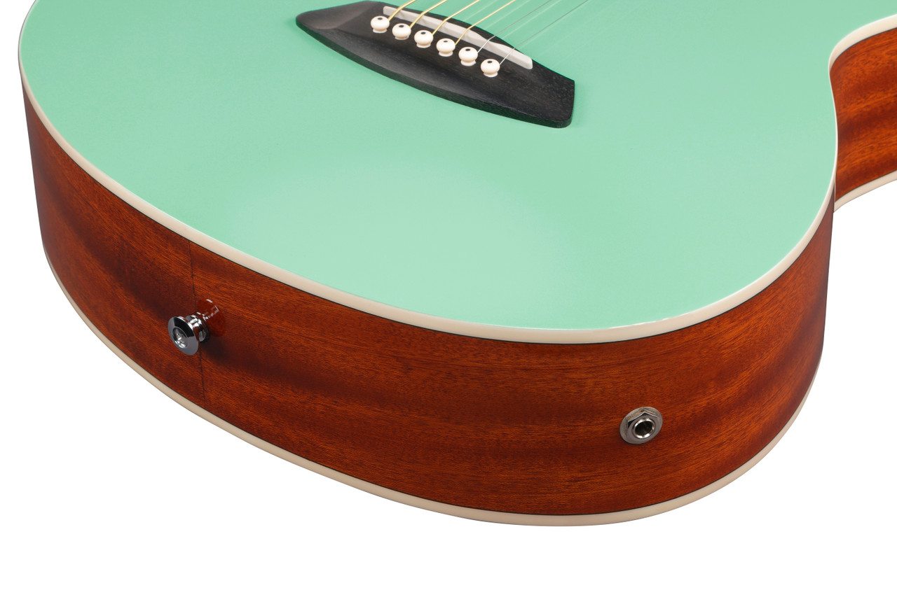Ibanez TCY10E Talman Acoustic Electric Guitar - Surf Green (TCY10ESFH) | Musician Madness