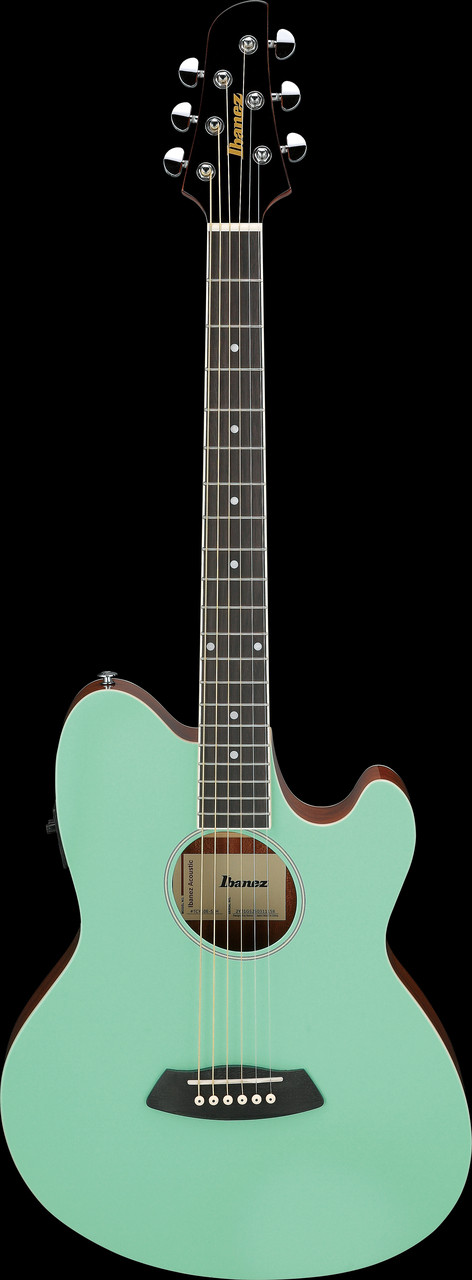 Ibanez TCY10E Talman Acoustic Electric Guitar - Surf Green (TCY10ESFH) | Musician Madness