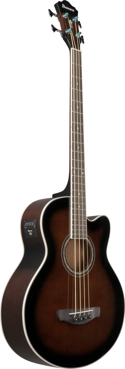 Ibanez AEB10EDVS Acoustic Electric Bass - Dark Violin Sunburst High Gloss (AEB10EDVS) | Musician Madness