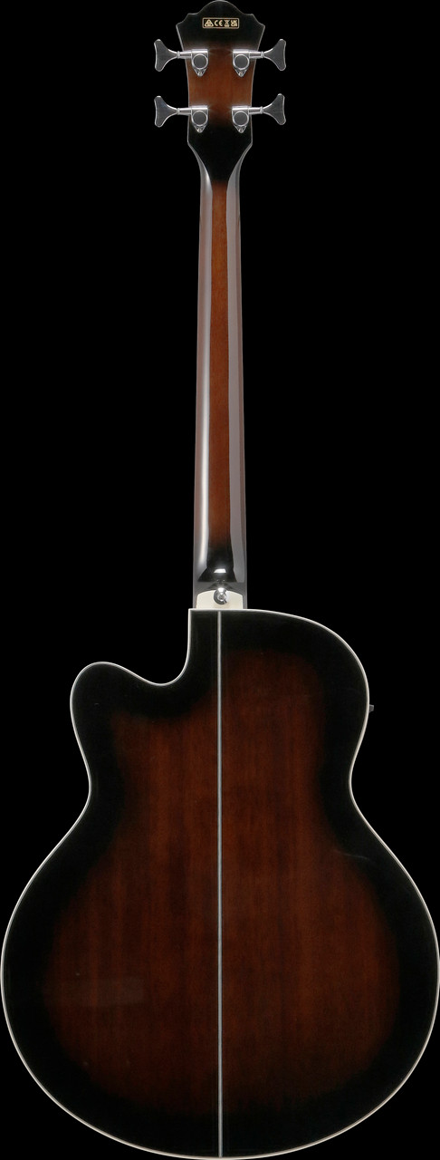 Ibanez AEB10EDVS Acoustic Electric Bass - Dark Violin Sunburst High Gloss (AEB10EDVS) | Musician Madness