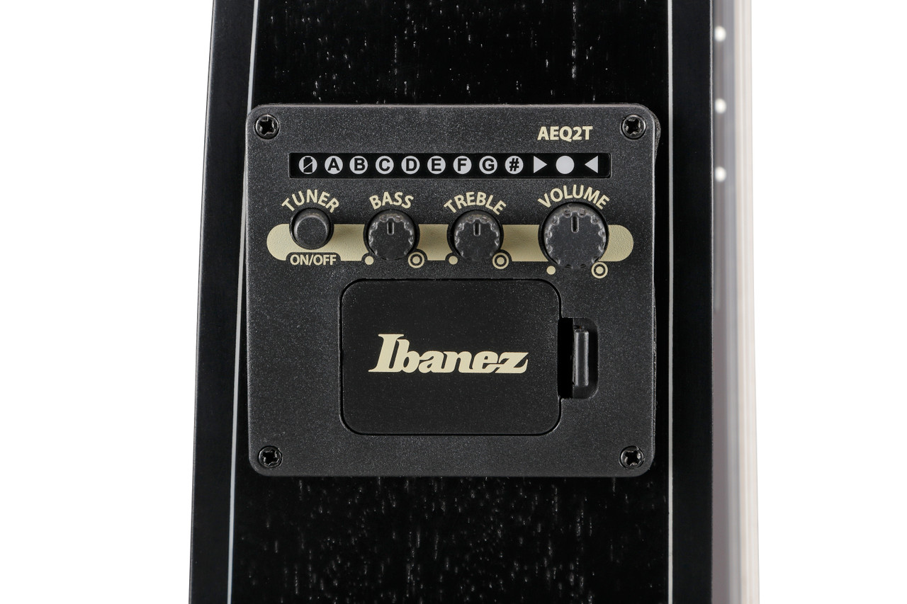 Ibanez GA5MHTCEWK Acoustic Electric Guitar - Weathered Black Open Pore (GA5MHTCEWK)|Musician Madness