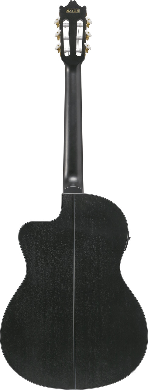 Ibanez GA5MHTCEWK Acoustic Electric Guitar - Weathered Black Open Pore (GA5MHTCEWK)|Musician Madness