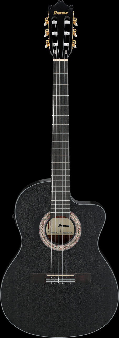 Ibanez GA5MHTCEWK Acoustic Electric Guitar - Weathered Black Open Pore (GA5MHTCEWK)|Musician Madness