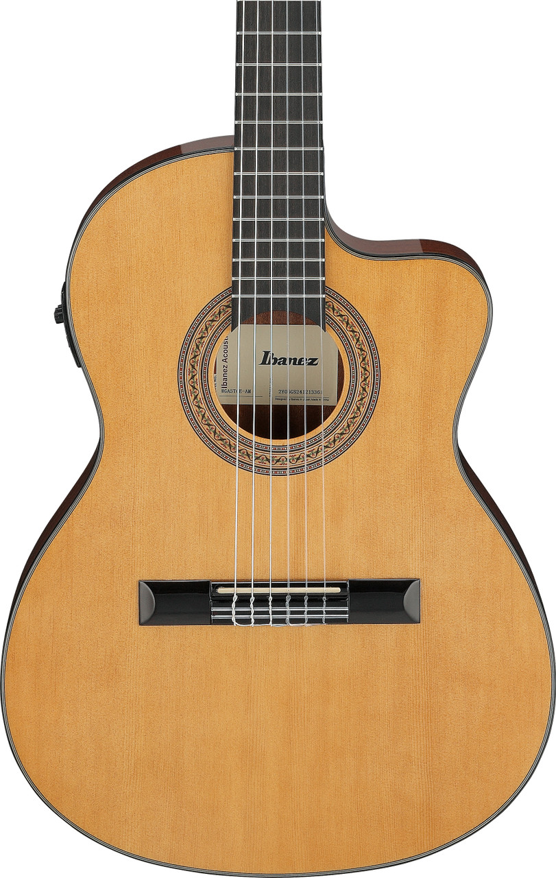 Ibanez GA5TCE Classical Acoustic-Electric Guitar - Amber High Gloss (GA5TCE) | Musician Madness
