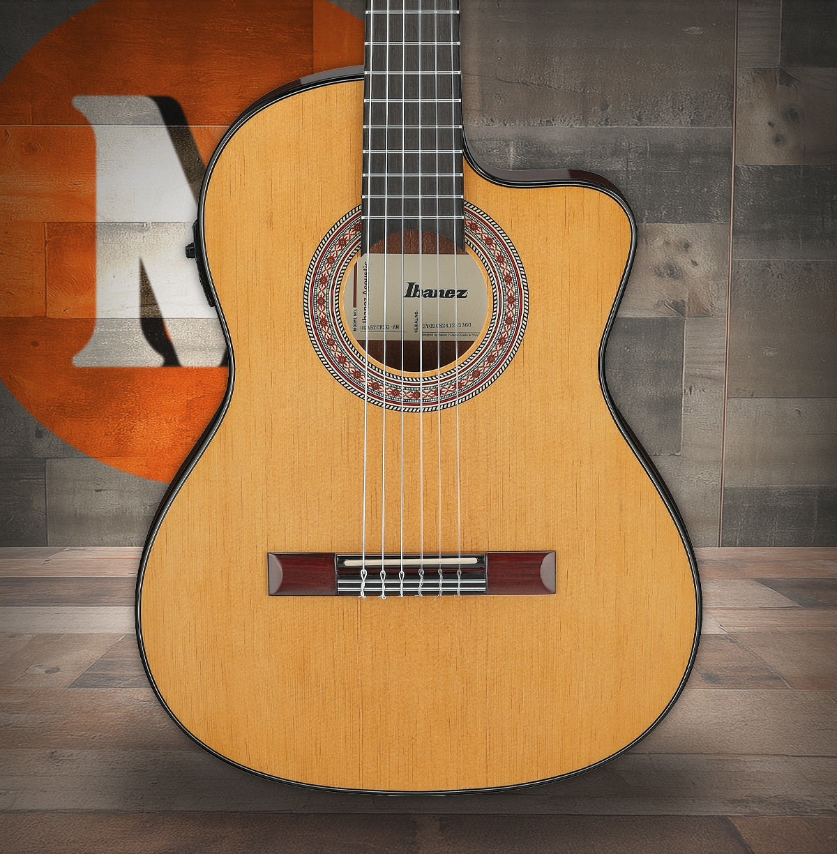 Ibanez GA5TCE3Q Classical 3/4 Acoustic-Electric Guitar - Amber (GA5TCE3QAM)|Musician Madness