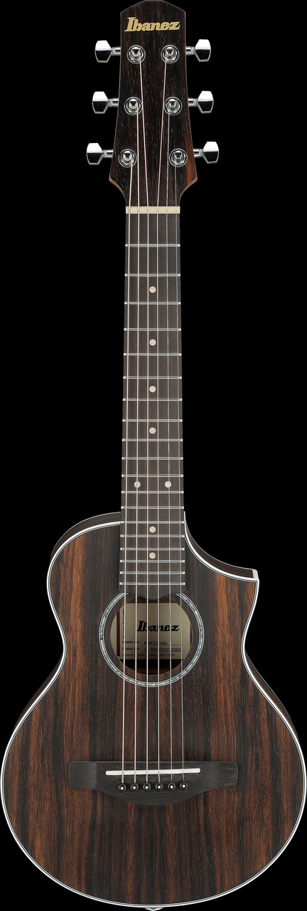 Ibanez Mini Guitar EWP13DBO Piccolo Acoustic Guitar Macassar  (EWP13DBO)|Musician Madness