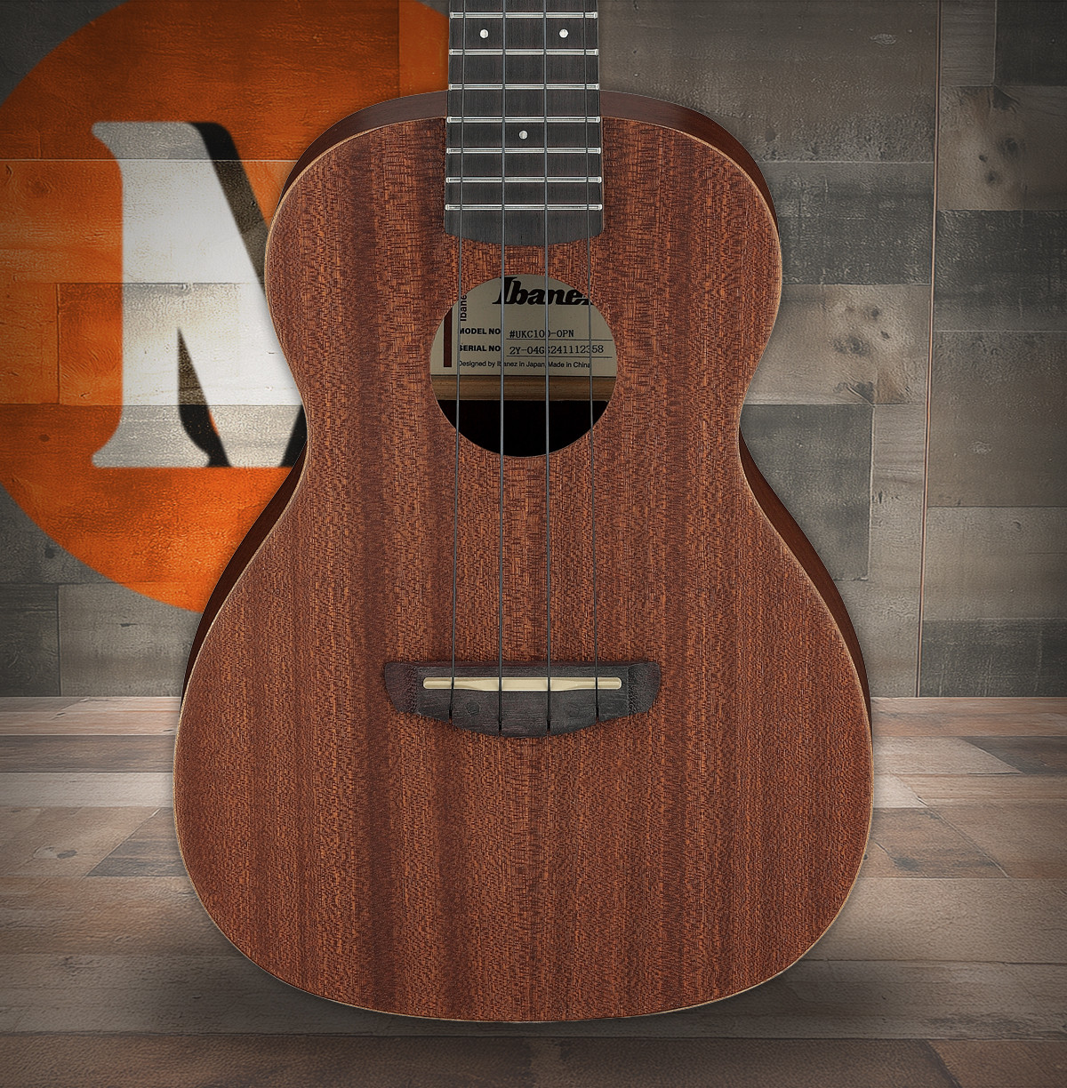 Ibanez UKS100OPN Soprano Ukulele Open Pore - With Gigbag (UKS100OPN)|Musician Madness