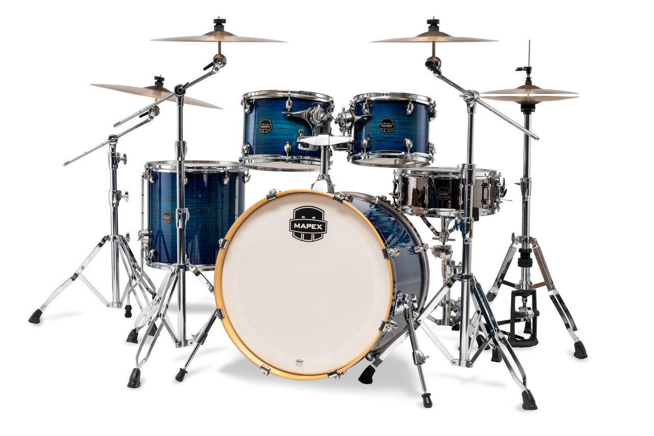 Mapex Armory Series Rock Shell Pack Blue - Wave Burst (AR529SVNJ) | Musician Madness