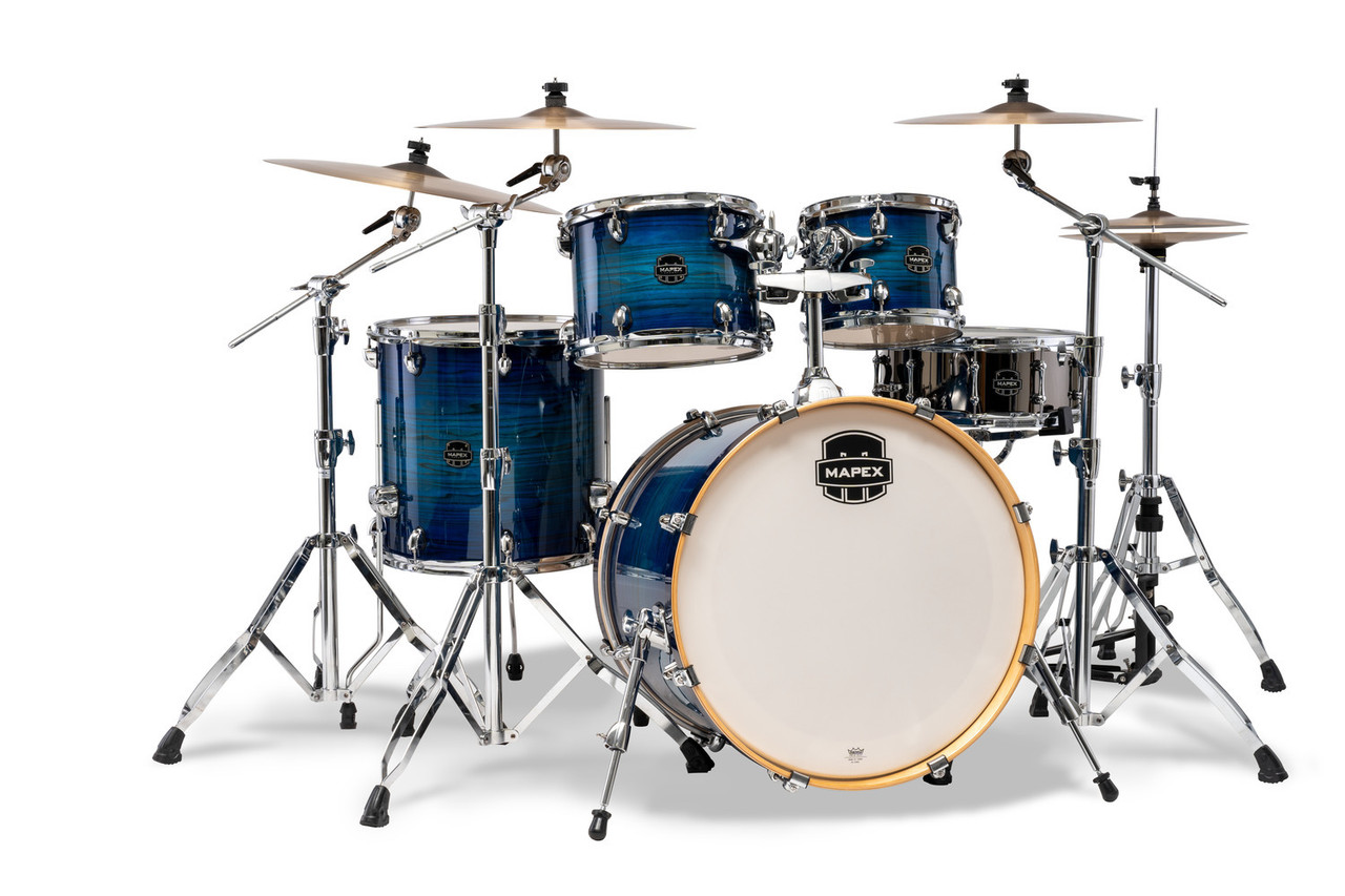 Mapex Armory Series Rock Shell Pack Blue - Wave Burst (AR529SVNJ)