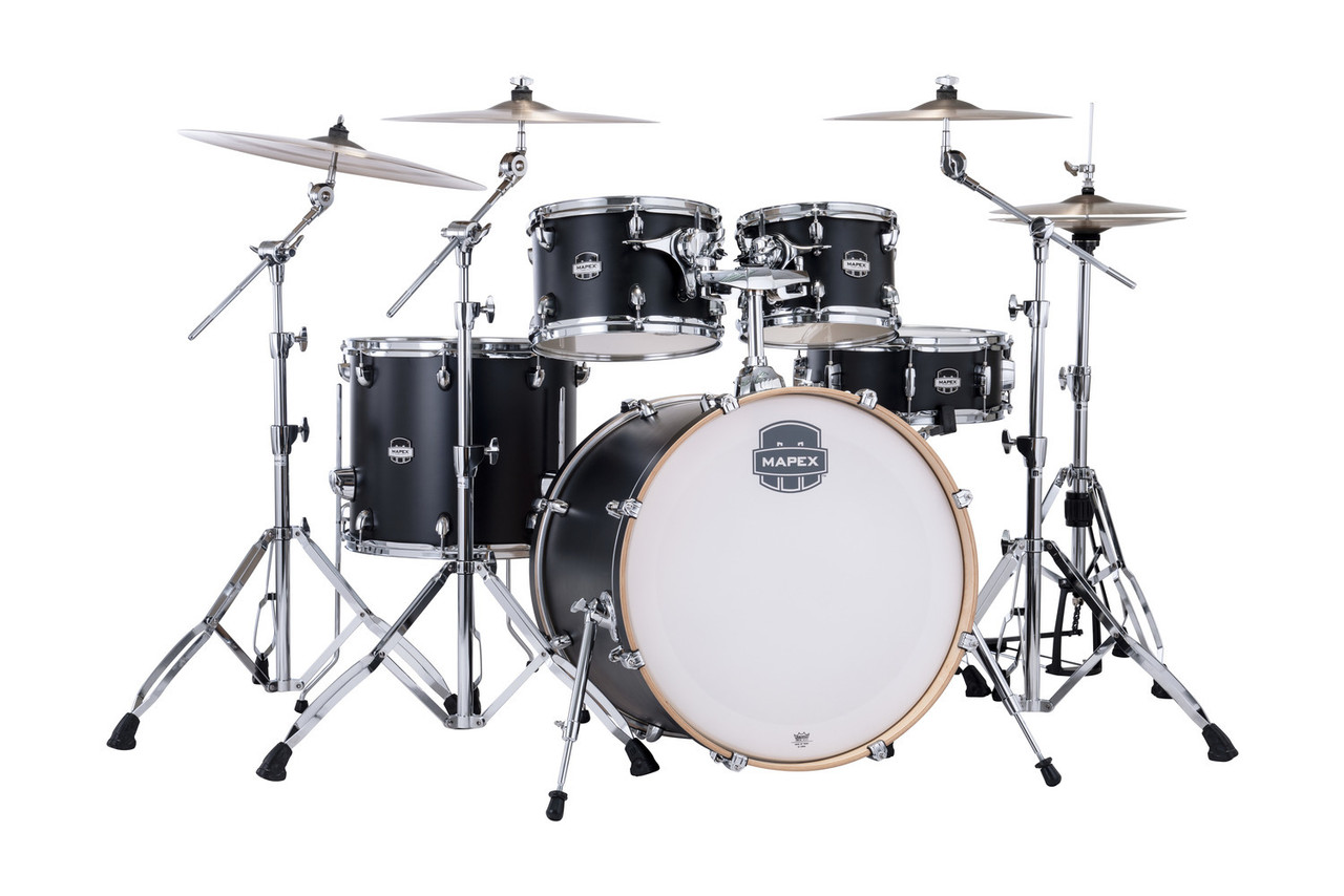 Mapex Mars Maple Rock Shell Pack - Matte Black (MM529SFKD) | Musician Madness