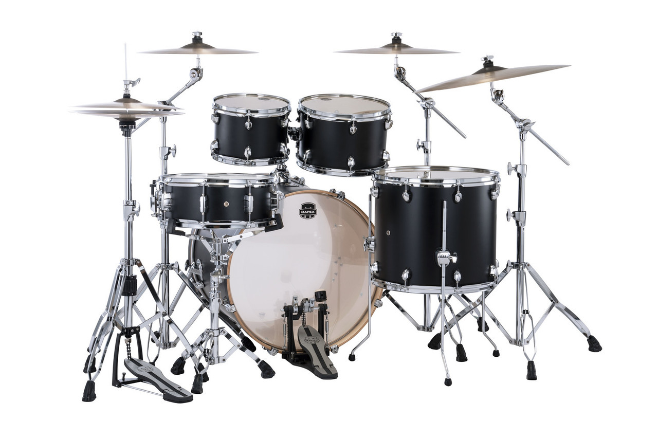 Mapex Mars Maple Rock Shell Pack - Matte Black (MM529SFKD)