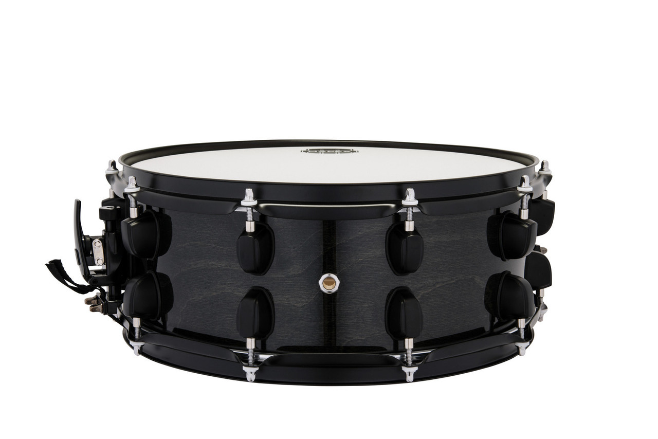 Mapex Mpx 14"X5.5" Maple Poplar Hybrid Shell Snare Drum - Trans Midnight Black (MPNMP4550BMB)