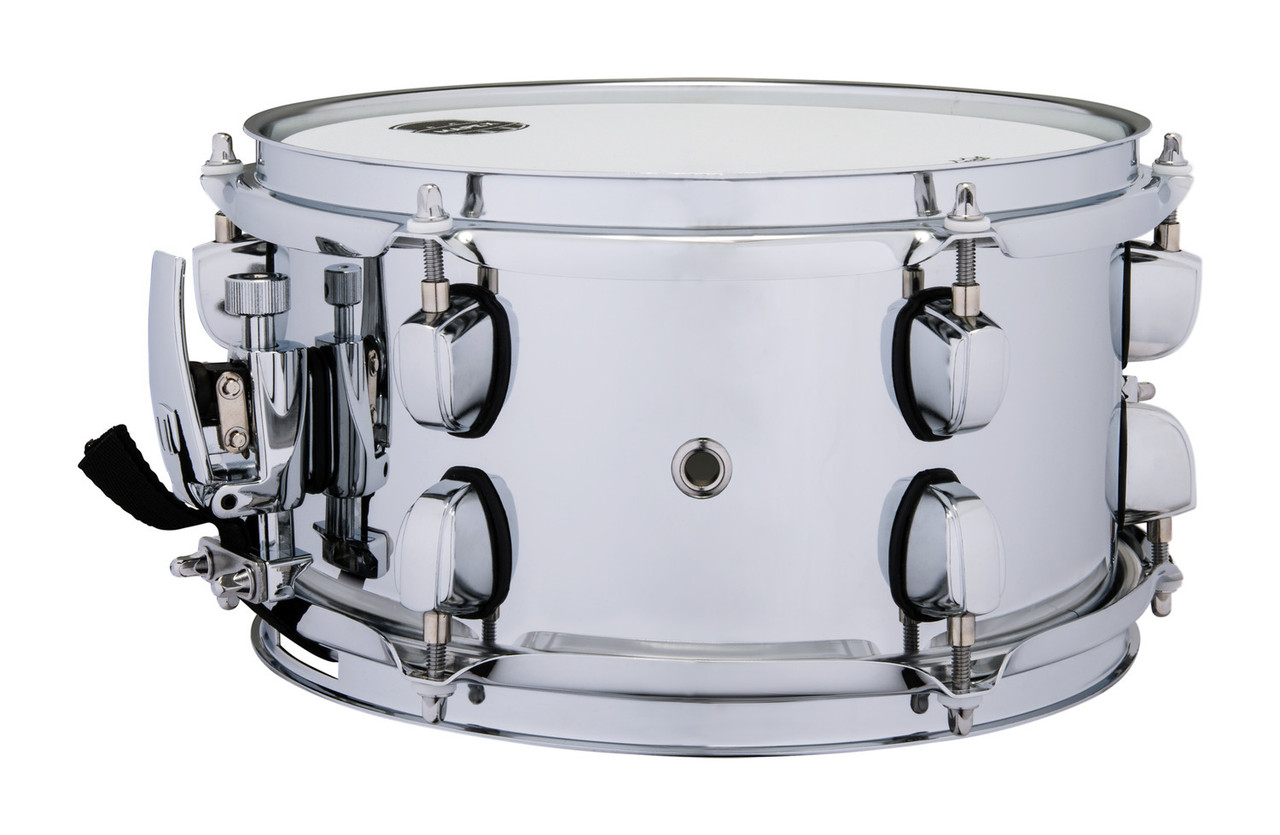 Mapex Mpx 10  In. x5.5 In. Steel Shell Side Snare Drum Steel (MPNST0551CN) | Musician Madness