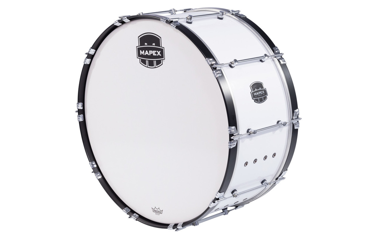 Mapex 32" Quantum Mark II Bass Drum Gloss White (QCMB3214-SW-CC)