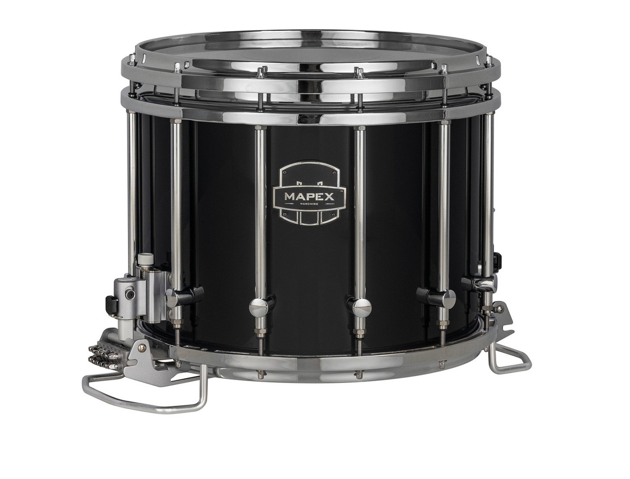 Mapex 14X12 Quantum  Xt Snare Drum  Gloss Black (QCNX1412S-DK-CC)