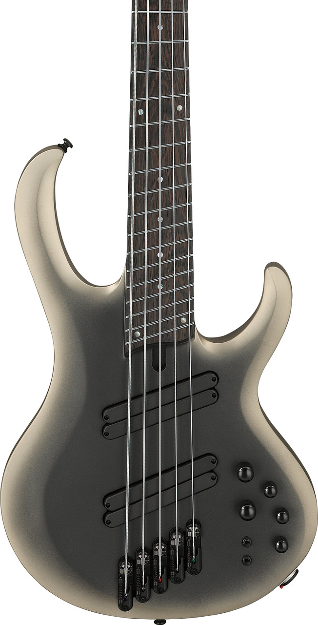 Ibanez BTB Bass Workshop 5str Multi scale Electric Bass w/Case - Solar Eclipse Matte (BTB605MSSOM)