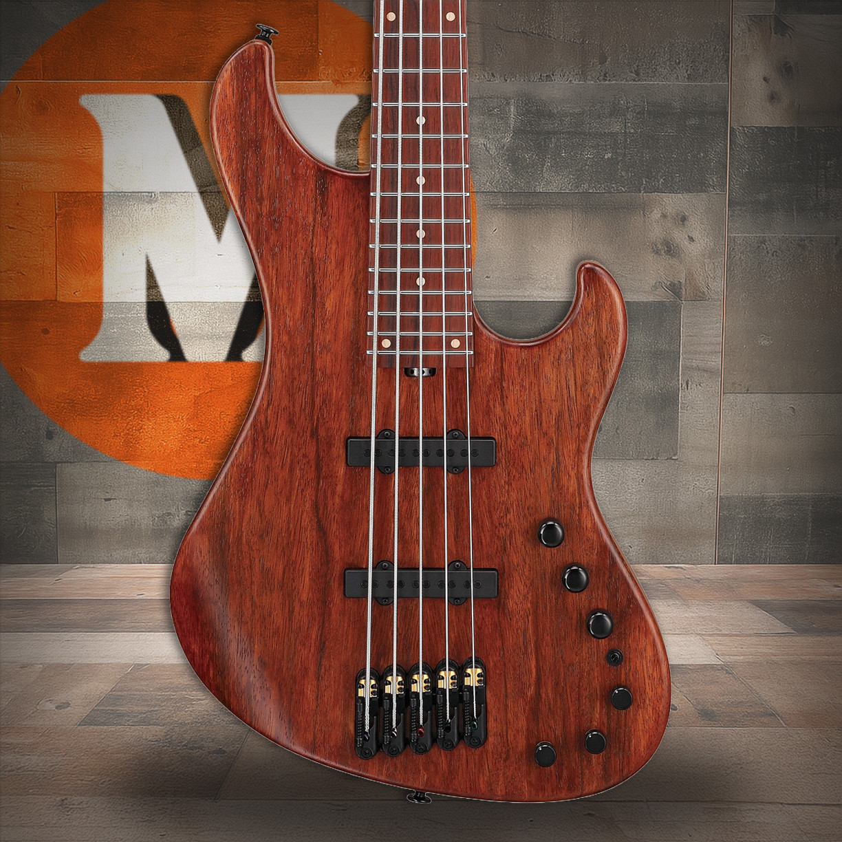 Ibanez MDM Visions Japan Custom Shop 5 String Electric Bass w/Case (IV2MDM) | Musician Madness