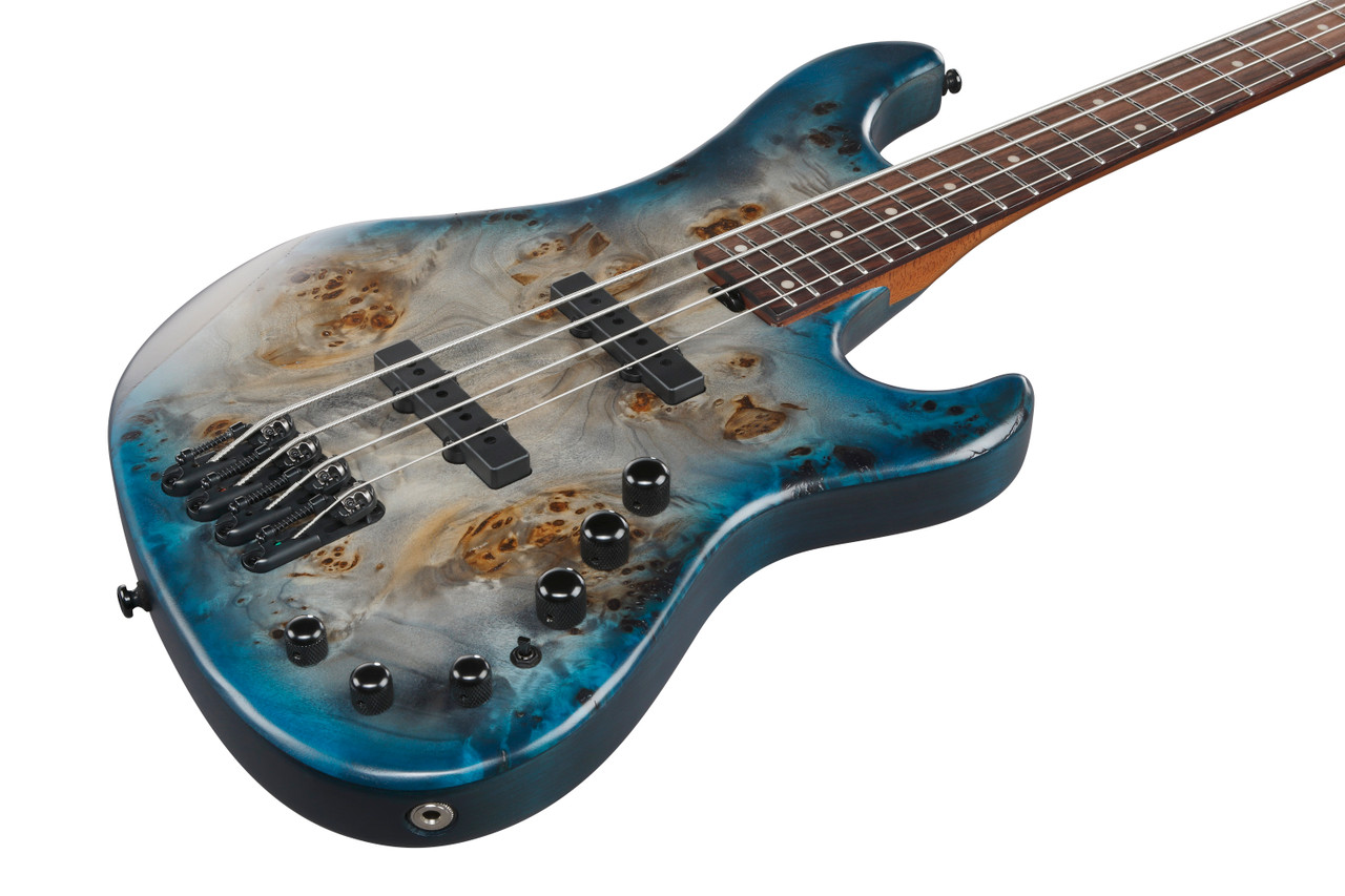 Ibanez MDM 4str Electric Bass w/Bag - Cosmic Blue Starburst Low Gloss (MDM1600CTL)