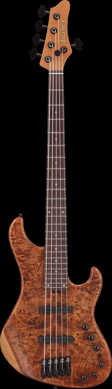Ibanez MDM 5str Electric Bass w/Bag - Natural Mocha Low Gloss (MDM1605NML)