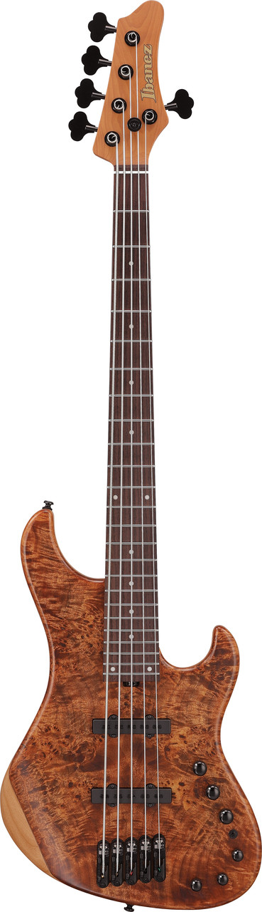 Ibanez MDM 5str Electric Bass w/Bag - Natural Mocha Low Gloss (MDM1605NML)