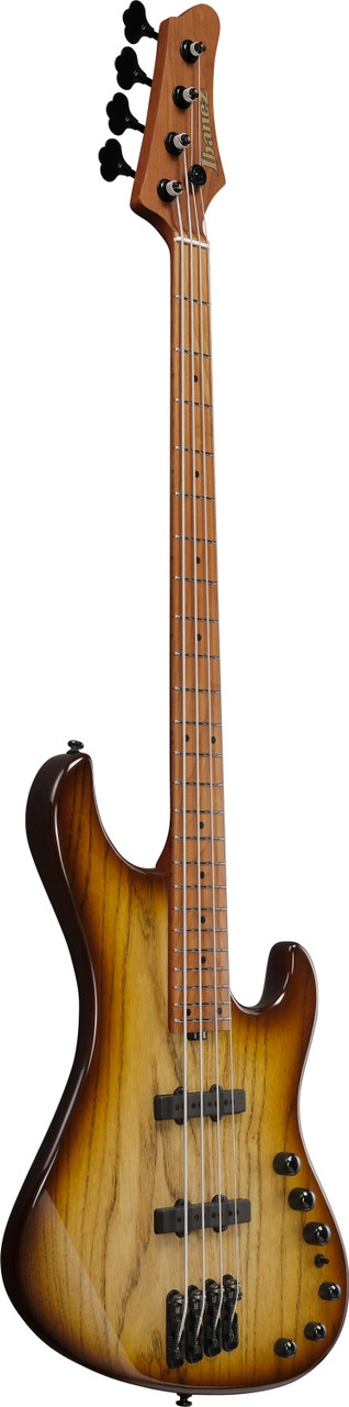 Ibanez MDM 4 String Electric Bass w/Bag - Natural Stained Amber Burst (MDM1300NAB)