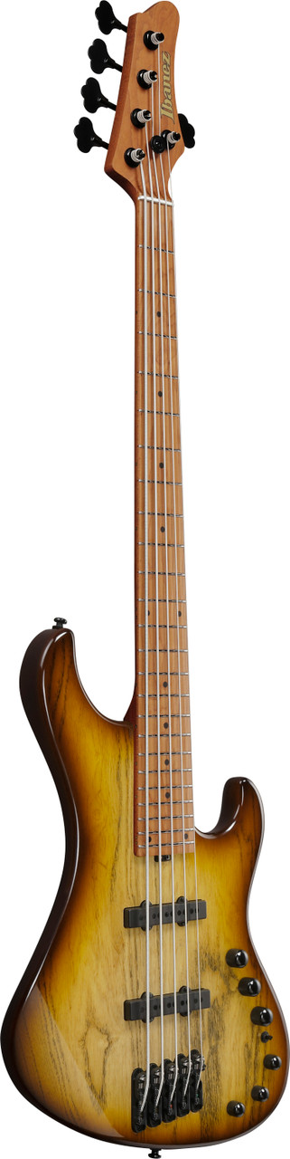 Ibanez MDM 5 String Electric Bass w/Bag - Natural Stained Amber Burst (MDM1305NAB)