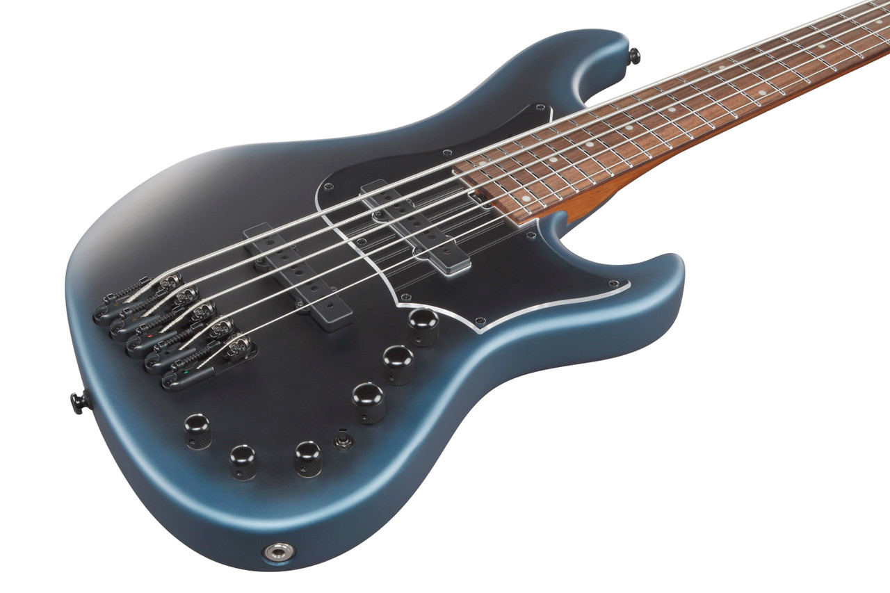 Ibanez MDM 5str Electric Bass w/Bag - Midnight Arctic Ocean Matte (MDM1005MAM)|Musician Madness