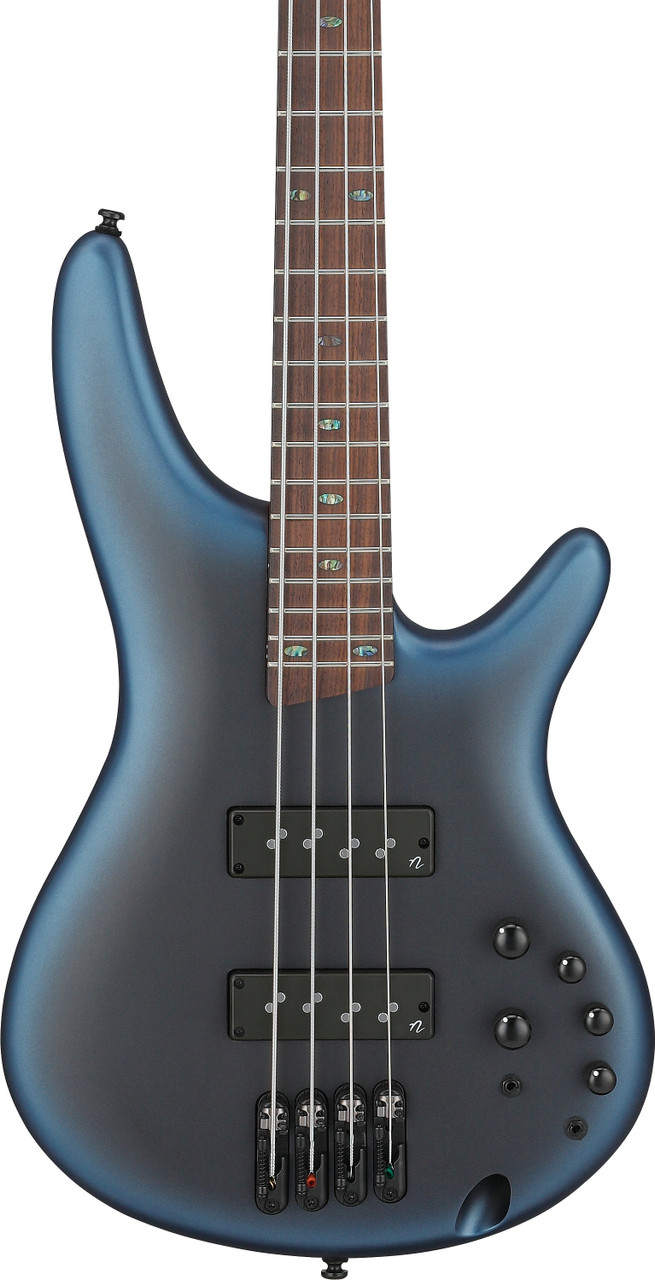 Ibanez SR Standard 4 String Electric Bass - Midnight Arctic Ocean Matte (SR500NMAM)