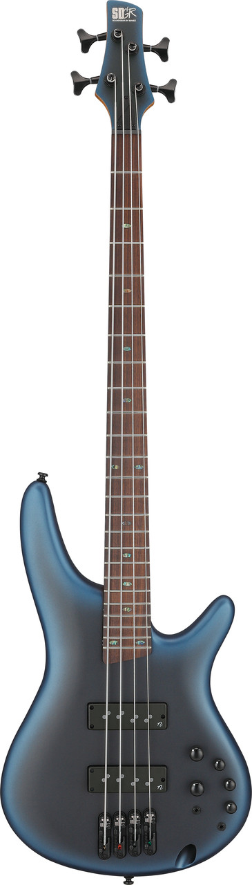 Ibanez SR Standard 4 String Electric Bass - Midnight Arctic Ocean Matte (SR500NMAM)