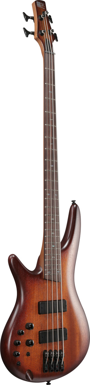 Ibanez SR Standard 4str Electric Bass Left Handed - Mahogany Brown Burst Low Gloss (SR500ALMHL)|Musician Madness