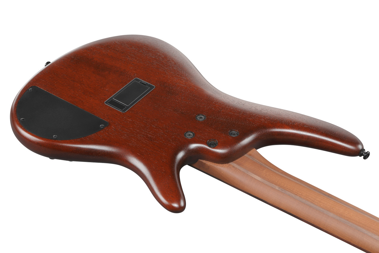 Ibanez SR Standard 5str Electric Bass Left Handed - Mahogany Brown Burst Low Gloss (SR505ALMHL)|Musician Madness