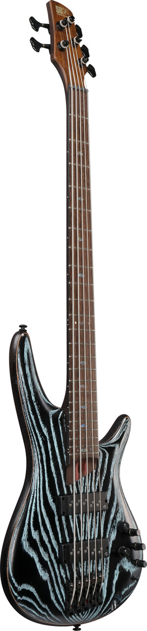 Ibanez SR Premium 5 String Electric Bass w/Bag - Aqua Wave Low Gloss (SR1325SBAVL)