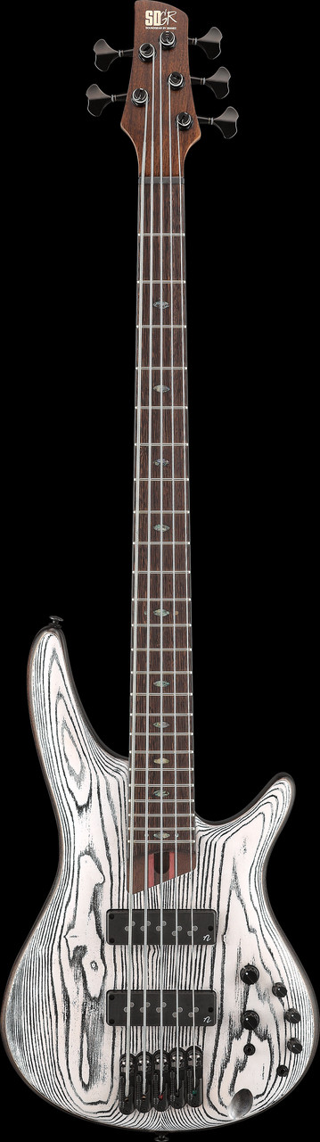 Ibanez SR Premium 5 String Electric Bass w/Bag - Icebreaker Wave Flat (SR1325SBIVF)