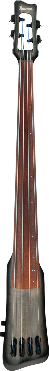 Ibanez UB Upright 4 String Bass w/Bag - Black Ice Burst Low Gloss (UB804BUL)