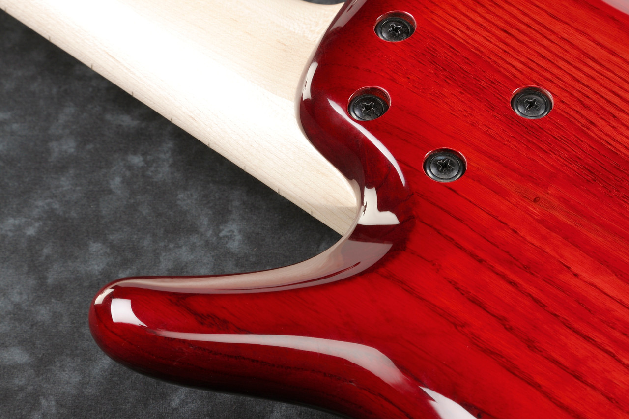 Ibanez Adam Nitti Signature 5str Electric Bass w/Bag - Transparent Wine Red Burst (ANB205TWB)