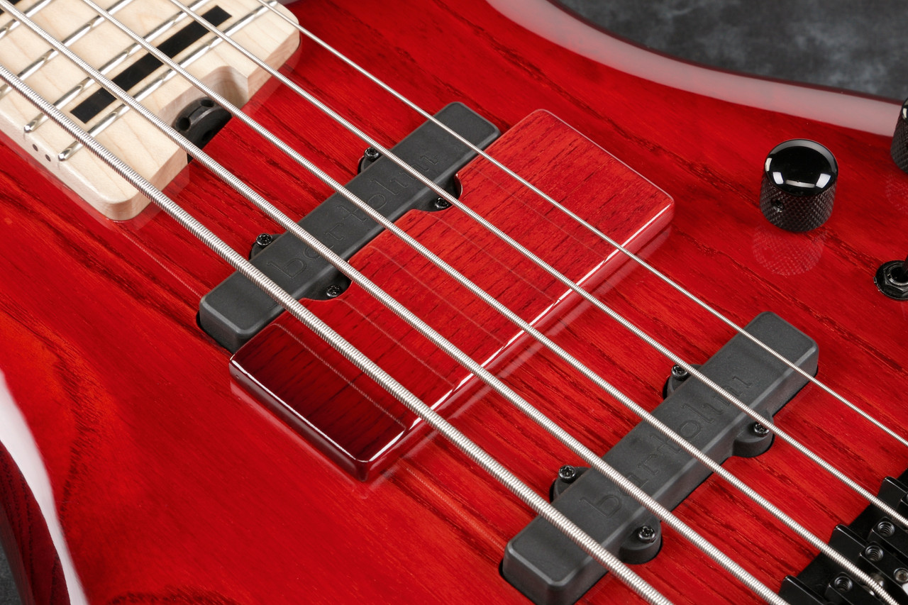 Ibanez Adam Nitti Signature 5str Electric Bass w/Bag - Transparent Wine Red Burst (ANB205TWB)