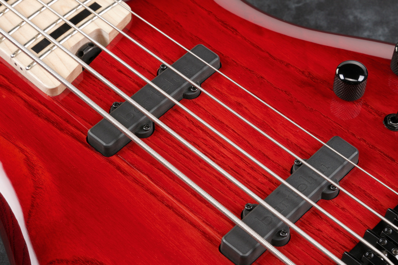 Ibanez Adam Nitti Signature 5str Electric Bass w/Bag - Transparent Wine Red Burst (ANB205TWB)