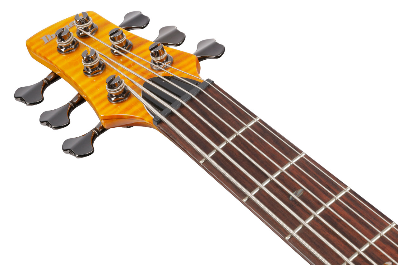 Ibanez Gerald Veasley Signature 6 String Electric Bass - Amber (GVB36AM)