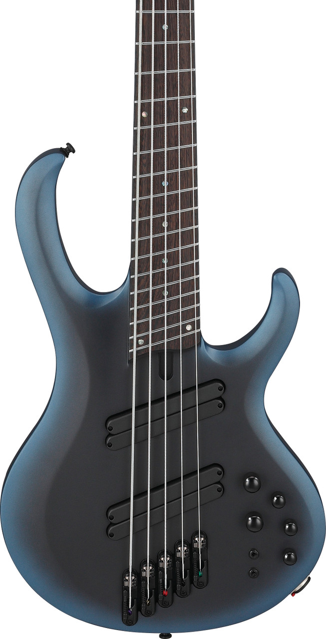 Ibanez BTB Bass Workshop 5str Electric Bass Multi scale - Midnight Arctic Ocean Matte (BTB605MSMAM)|Musician Madness